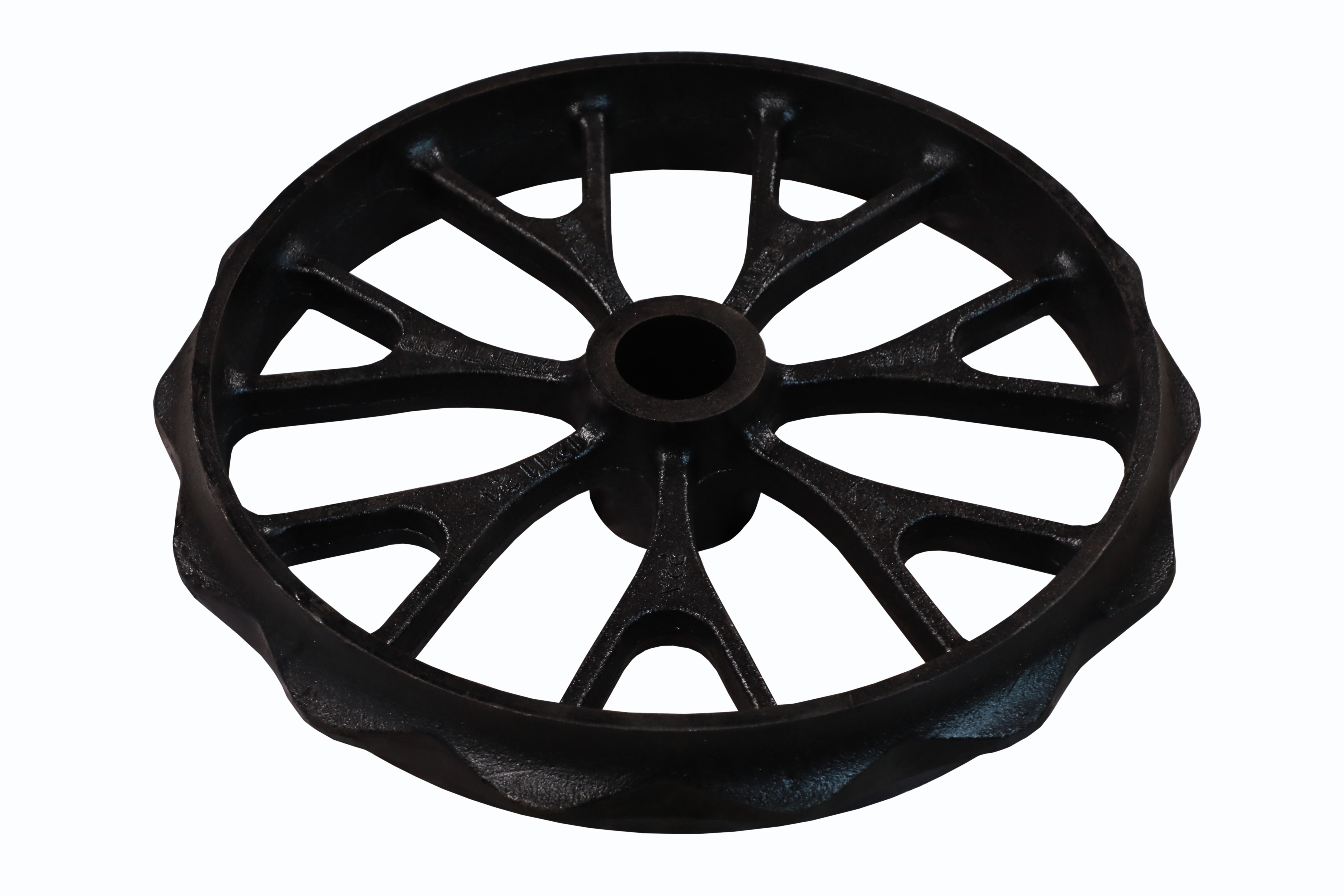 Glat End Ring Snowflake 55 cm